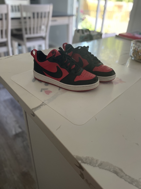 Nike Other - Nike Kids' Low-Top Sneakers in Red and Black